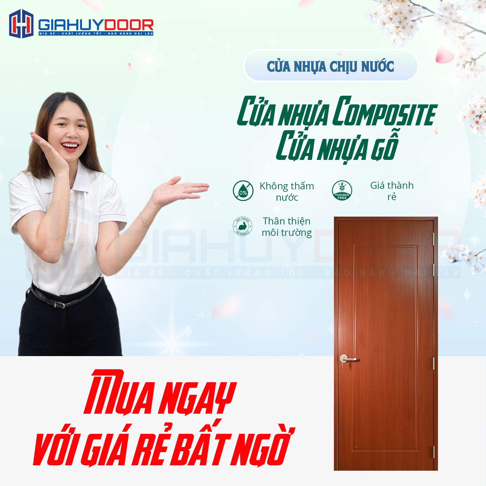 CỬA NHỰA CAO CẤP GIAHUYDOOR – LỰA CHỌN HOÀN HẢO CHO MỌI NGÔI NHÀ